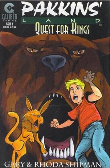 Pakkins' Land: Quest for Kings issue 1 Jeff Smith Cover