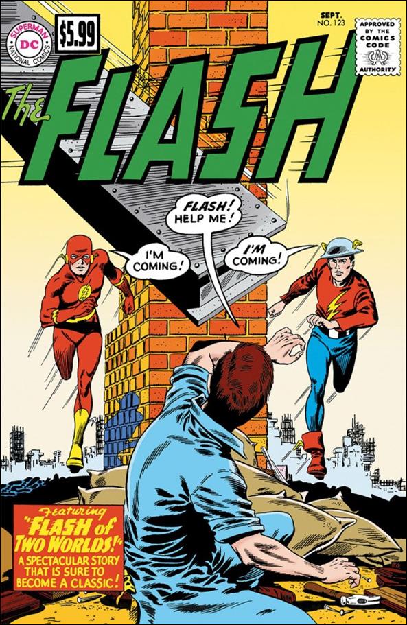 Flash (1959) issue 123-H Facsimile Edition (2024) Foil Cover