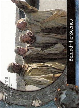 Stargate SG-1: Season 8 (Base Set) card 65 Behind-the-Scenes