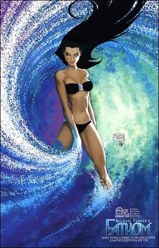 Michael Turner's Fathom (2008) issue 5-C Michael Turner New York Comic Con Cover 1/750 