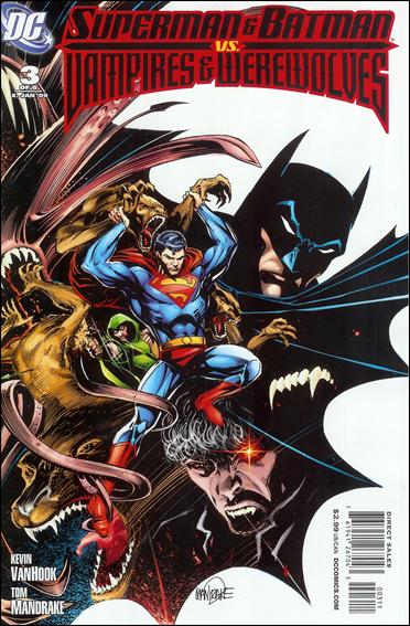 Superman and Batman vs Vampires ... 3 A, Jan 2009 Comic Book by DC