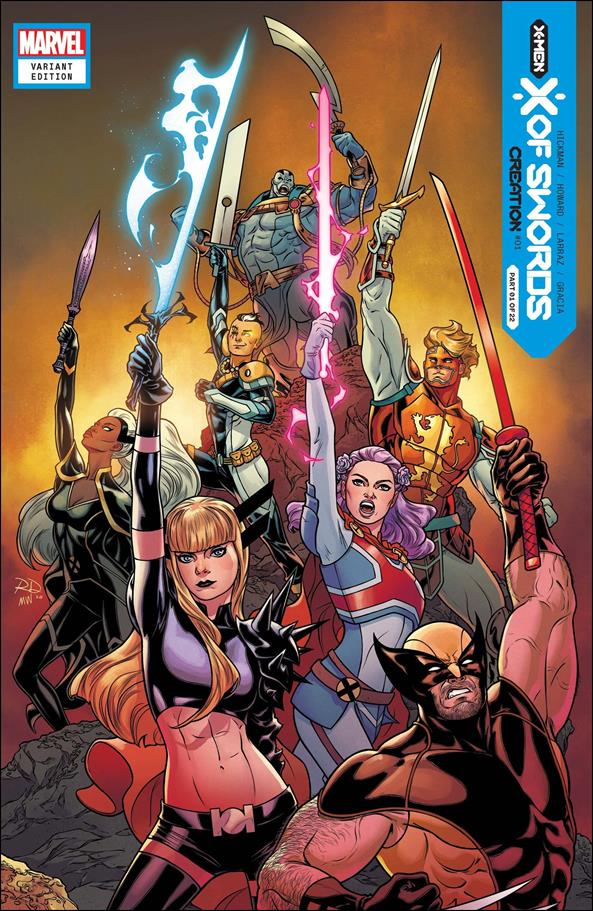 X of Swords: Creation issue 1-D Russell Dauterman Launch Cover
