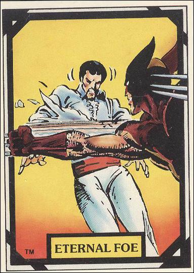 Wolverine Trivia (Base Set) card 46 Eternal Foe
