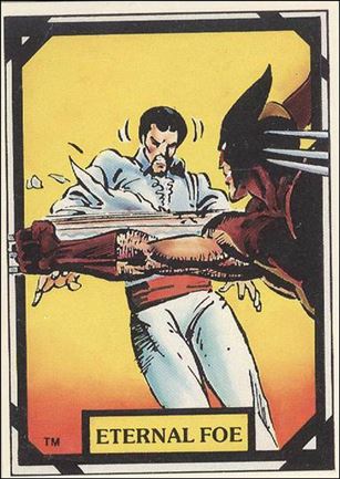 Wolverine Trivia (Base Set) card 46 Eternal Foe