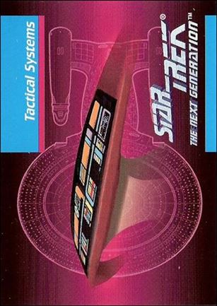 Star Trek: The Next Generation - Inaugural Edition (Base Set) card 99 Tactical Systems