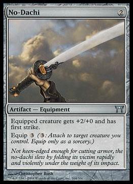 Magic the Gathering: Champions of Kamigawa (Base Set) card 264 No-Dachi