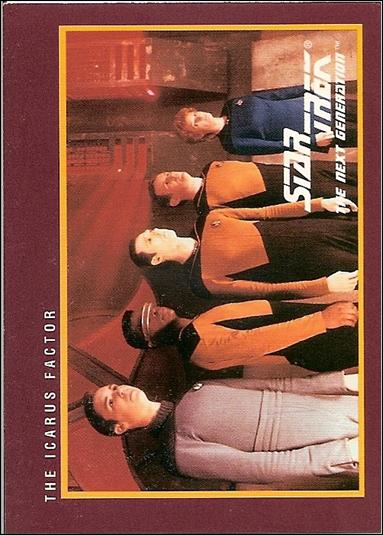 Star Trek 25th Anniversary: Series 1 (Base Set) card 80 The Icarus Factor