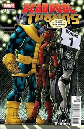 Deadpool vs Thanos issue 1-E Todd Nauck Hastings Cover