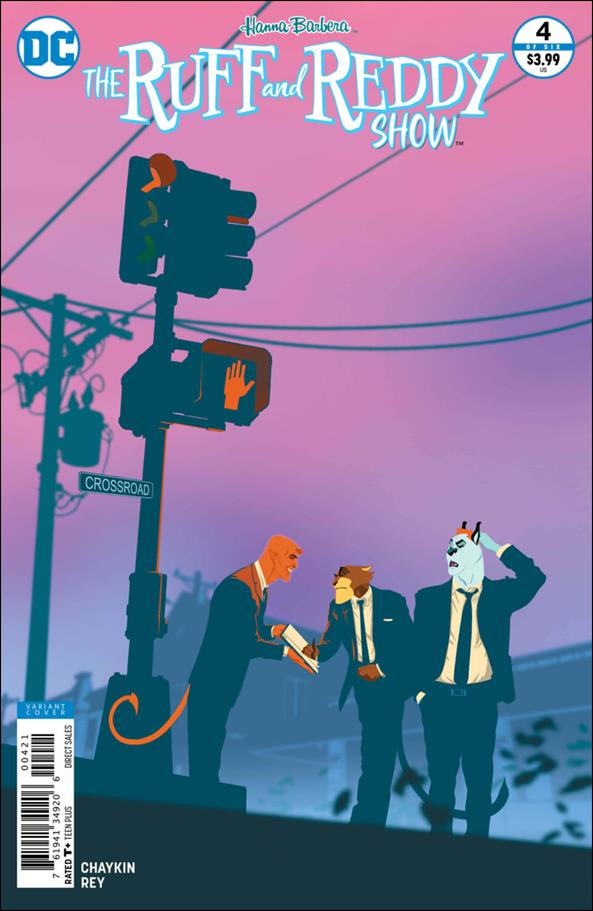 Ruff & Reddy Show issue 4-B Mac Rey Cover