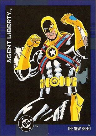 DC Cosmic Teams (Base Set) card 141 Agent Liberty