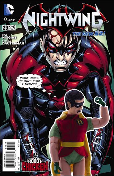 Nightwing (2011) issue 29-B RC Stoodios & S. McDaniel 1:25 Robot Chicken Cover