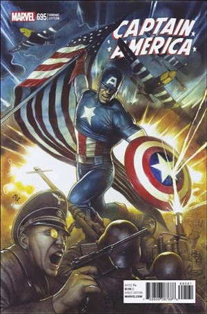Captain America (1968) issue 695-F Adi Granov 1:25 Cover