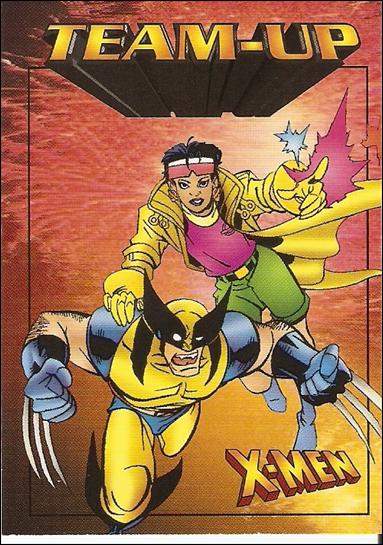 X-Men 1997 (Base Set) card 44 Wolverine and Jubilee