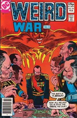 Weird War Tales (1971) issue 84-B UK Price Cover