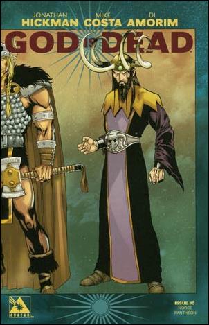 God is Dead issue 5-C Di Amorim 1:3 Wraparound Pantheon Cover