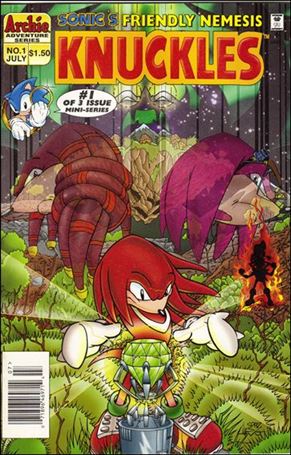 Sonic's Friendly Nemesis Knuckles Cover Image 1