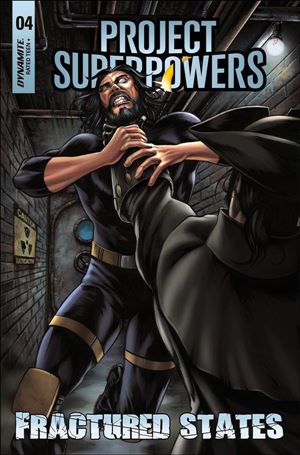 Project Superpowers: Fractured States issue 4 Michael Rooth Cover