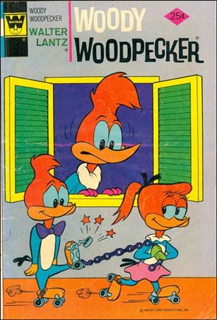 Walter Lantz Woody Woodpecker  issue 139-B Whitman Cover