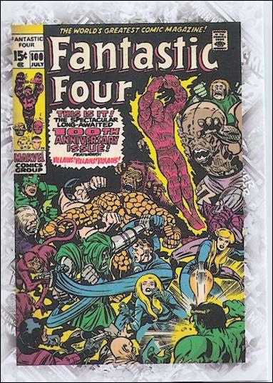 Marvel Beginnings: Series 1 (Breakthrough Issues Comic Cover Subset) card B-20 Fantastic Four Vol. 1 #100