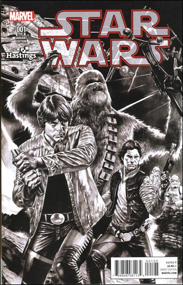 Star Wars (2015) issue 1-XX Mico Suayan Hastings Sketch Cover