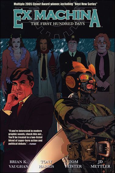 Ex Machina issue 1-C The First Hundred Days