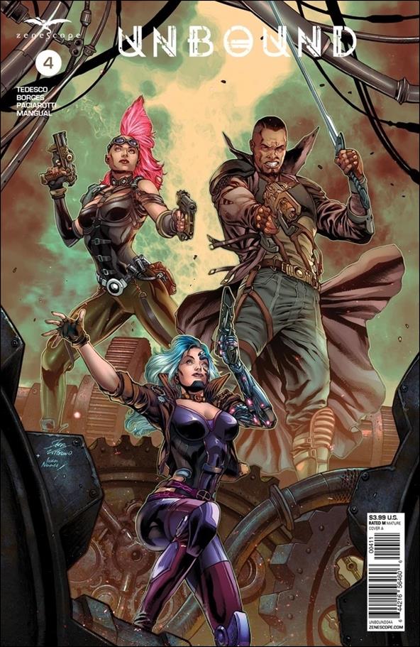Unbound (2019) issue 4 Igor Vitorino Cover