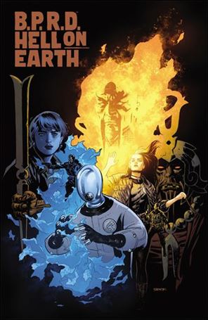 B.P.R.D. Hell on Earth (2012) issue 118-B Ryan Sook BPRD 20th Anniversary 1:20 Cover
