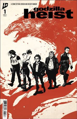 Godzilla: Heist issue 1-B Pablo Tunica Cover