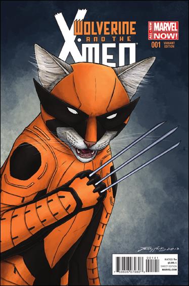 Wolverine & the X-Men (2014) issue 1-C Jennifer Parks Animal Cover