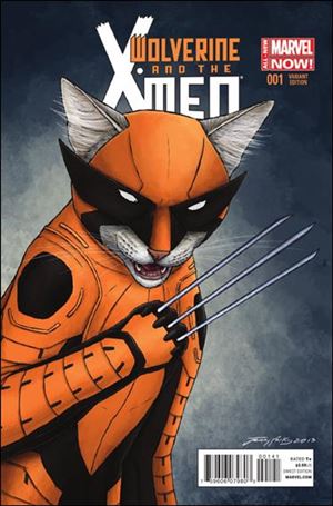 Wolverine & the X-Men (2014) issue 1-C Jennifer Parks Animal Cover