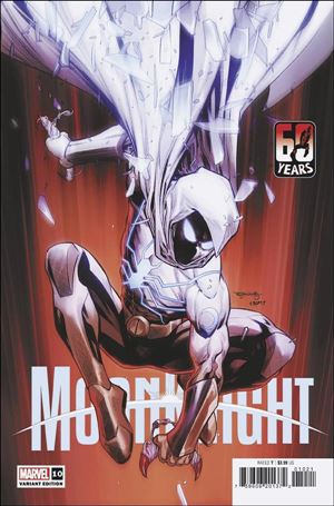 Moon Knight (2021) issue 10-B Stephen Segovia Spider-Man 60th Cover
