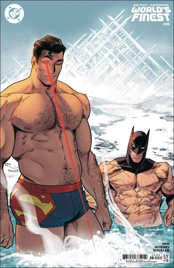 Batman/Superman: World's Finest issue 35-D Kris Anka Cardstock Cover