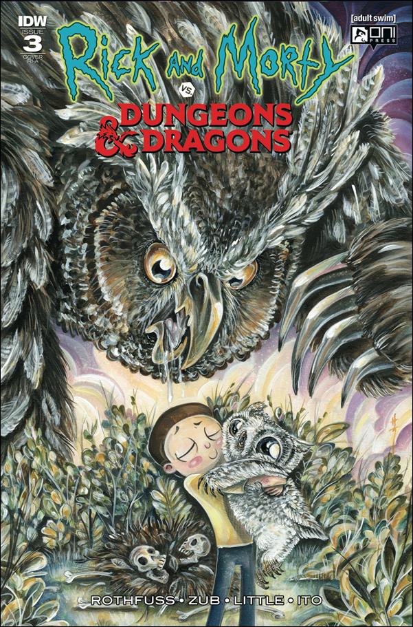 Rick and Morty vs Dungeons & Dragons issue 3-C Sara Richard 1:10 Cover