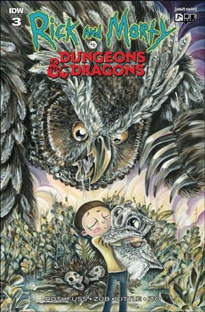 Rick and Morty vs Dungeons & Dragons issue 3-C Sara Richard 1:10 Cover