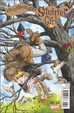 Unbeatable Squirrel Girl (2015/03) issue 3-B Jill Thompson 1:25 Cover
