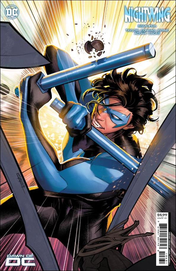Nightwing (2016) issue 106-C Jamal Campbell Cardstock Cover
