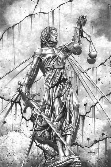 Department of Truth issue 11-F Mico Suayan Comic Kingdom Virgin Cover 1/600