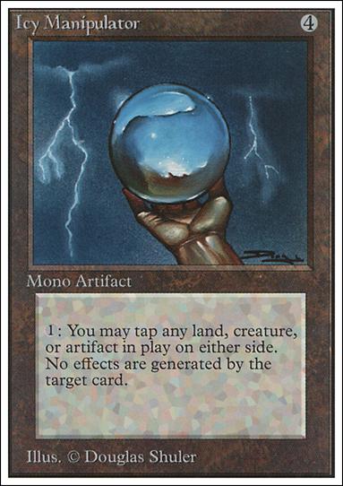 Magic the Gathering: Unlimited (Base Set) card 250 Icy Manipulator