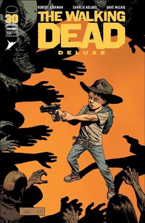 Walking Dead Deluxe issue 50-B Charlie Adlard Wraparound Cover