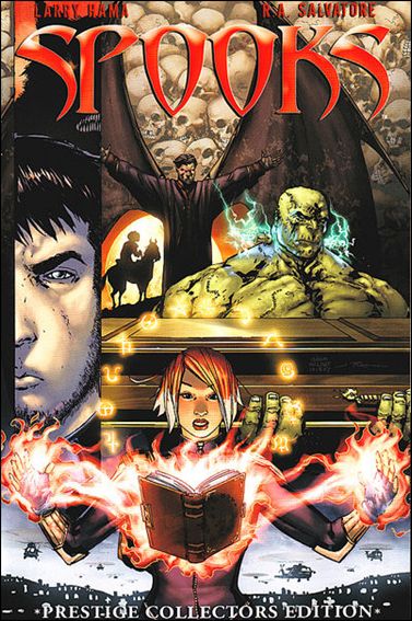 Spooks issue 1-B Adam Archer Cover