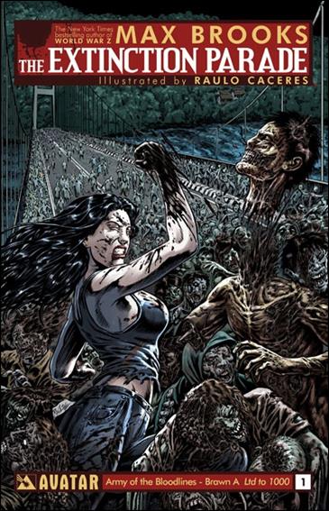 Extinction Parade issue 1-H Army of the Bloodlines - Brawn A Cover 1/1000