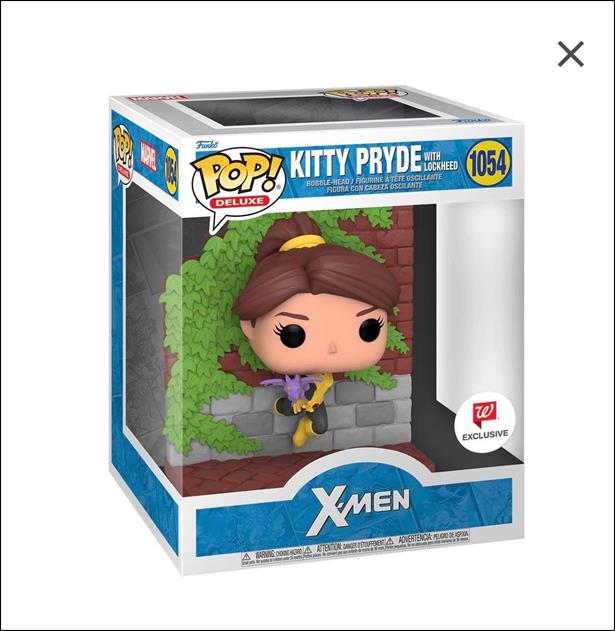 POP! Marvel figure 1054 Kitty Pryde with Lockheed 