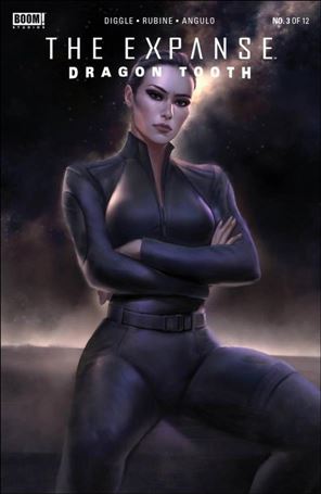 Expanse: The Dragon Tooth issue 3-B Justine Florentino Cover