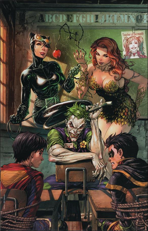 Super Sons issue 1-F T. Kirkham Unknown Comics Joker Virgin Cover 1/800