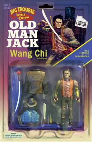Big Trouble in Little China: Old Man Jack issue 9-B Michael Adams Action Figure Subscription Cover