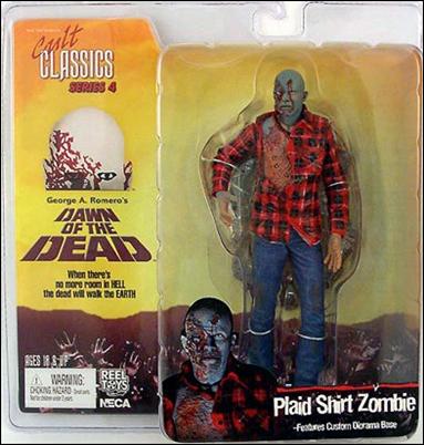 Cult Classics (Series 4) figure 2 Plaid Shirt Zombie (Dawn of the Dead)