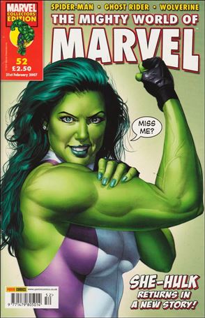 Mighty World of Marvel (UK) (2003) issue 52 Cardstock Cover