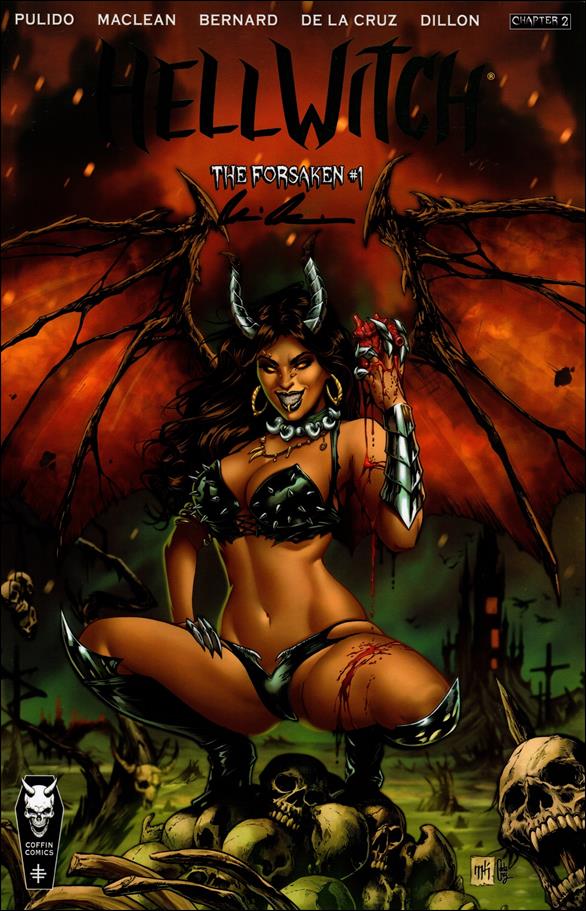 Hellwitch: The Forsaken issue 1 Mike Krome Premiere Edition