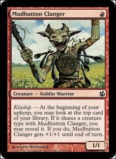 Magic the Gathering: Morningtide (Base Set) card 95 Mudbutton Clanger
