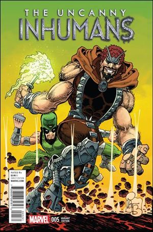 Uncanny Inhumans issue 5-C Pat Broderick 1:15 Classic Cover